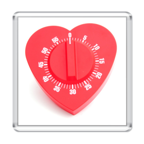 Магнит с принтом Таймер