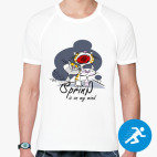 Мужская спортивная футболка