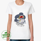 Женская футболка органик