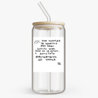 Банка с бамбуковой крышкой