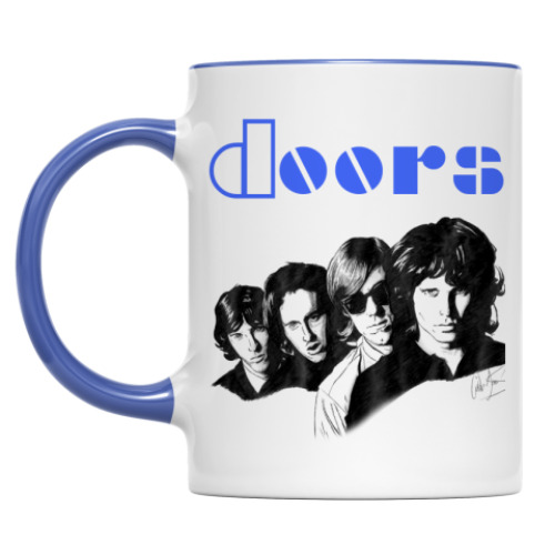 Кружка с принтом The Doors