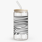 Банка с бамбуковой крышкой