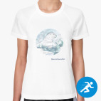 Женская спортивная футболка