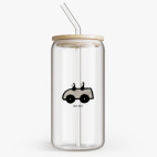 Банка с бамбуковой крышкой