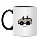 Кружка двухцветная