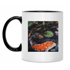 Кружка двухцветная