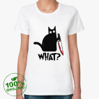 Женская футболка органик