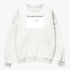 Свитшот оверсайз