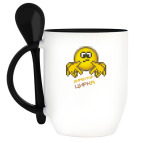 Кружка с ложкой