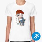 Женская спортивная футболка