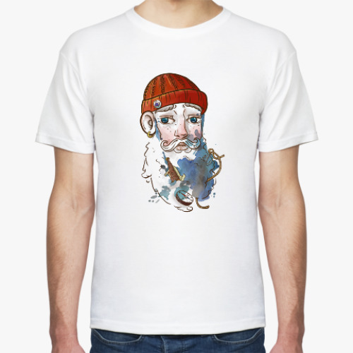 Футболка с принтом Старик и море