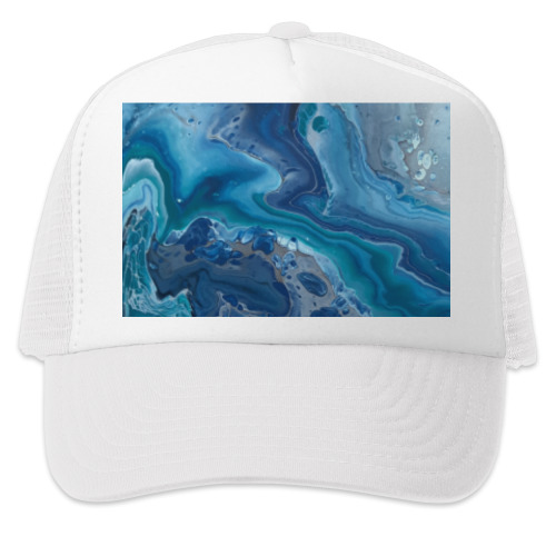 Кепка-тракер с принтом Морская бездна