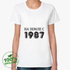 Женская футболка органик