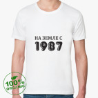 Мужская футболка органик