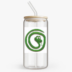 Банка с бамбуковой крышкой