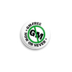 Значок 25 мм   'Без ГМО'