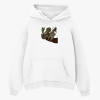 Толстовка худи оверсайз