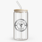 Банка с бамбуковой крышкой