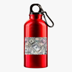 Металлическая бутылка 400 мл UV-DTF