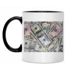 Кружка двухцветная