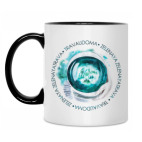 Кружка двухцветная