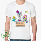 Мужская футболка органик