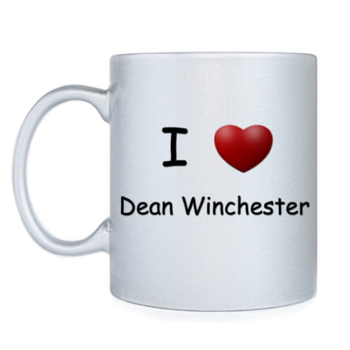 Кружка I Love Dean