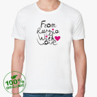 Мужская футболка органик