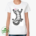 Женская футболка органик