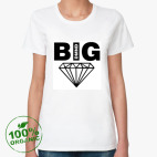 Женская футболка органик