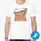 Мужская спортивная футболка