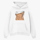 Толстовка худи оверсайз