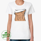 Женская футболка органик