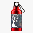 Металлическая бутылка 400 мл UV-DTF