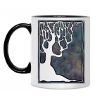 Кружка двухцветная