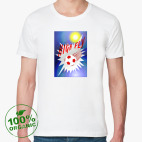 Мужская футболка органик