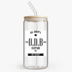 Банка с бамбуковой крышкой