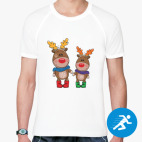 Мужская спортивная футболка