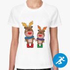 Женская спортивная футболка