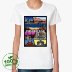 Женская футболка органик