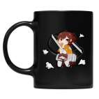 Кружка цветная UV-DTF