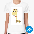 Женская спортивная футболка