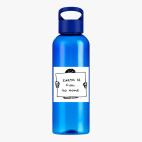 Прозрачная спортивная бутылка