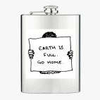 Фляжка стальная