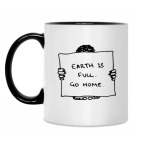 Кружка двухцветная