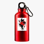 Металлическая бутылка 400 мл UV-DTF