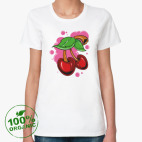 Женская футболка органик