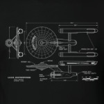 Схема USS Enterprise Star Trek