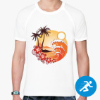 Мужская спортивная футболка