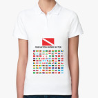 Женская рубашка поло